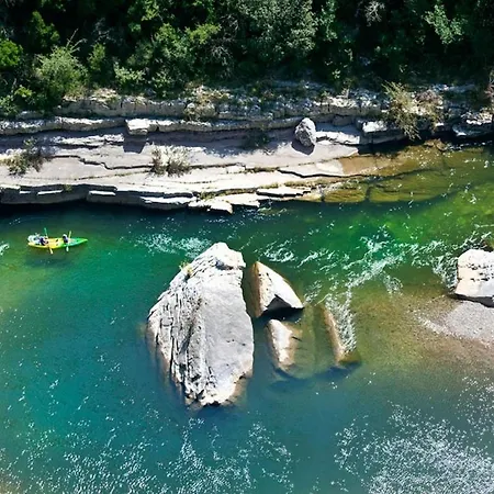 L'echappée Manora - Chênes&clapas - Maison Ardèche Piscine Hébergement de vacances Saint Alban Auriolles