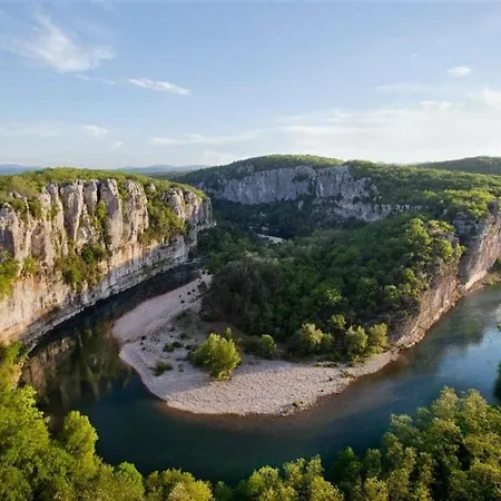 L'echappée Manora - Chênes&clapas - Maison Ardèche Piscine Hébergement de vacances Saint Alban Auriolles